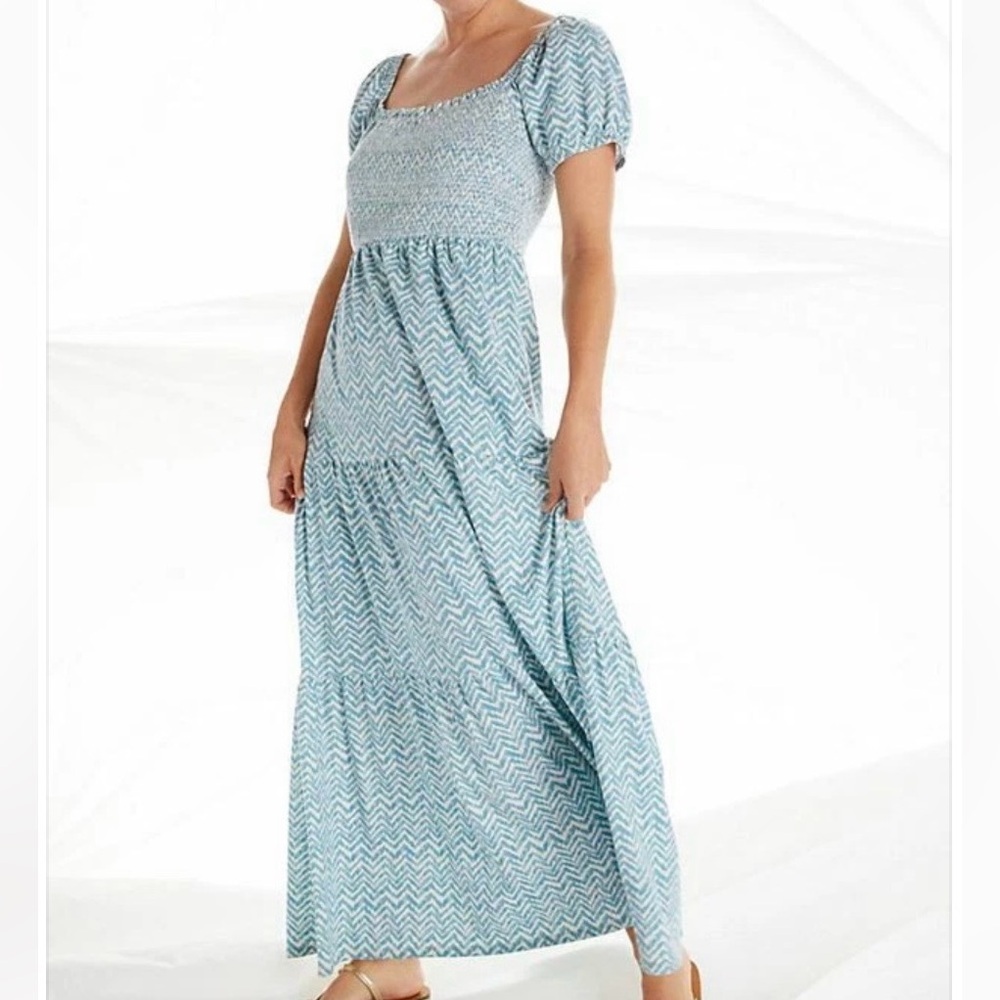Anthropologie Daily Practice Tiered Maxi Dress